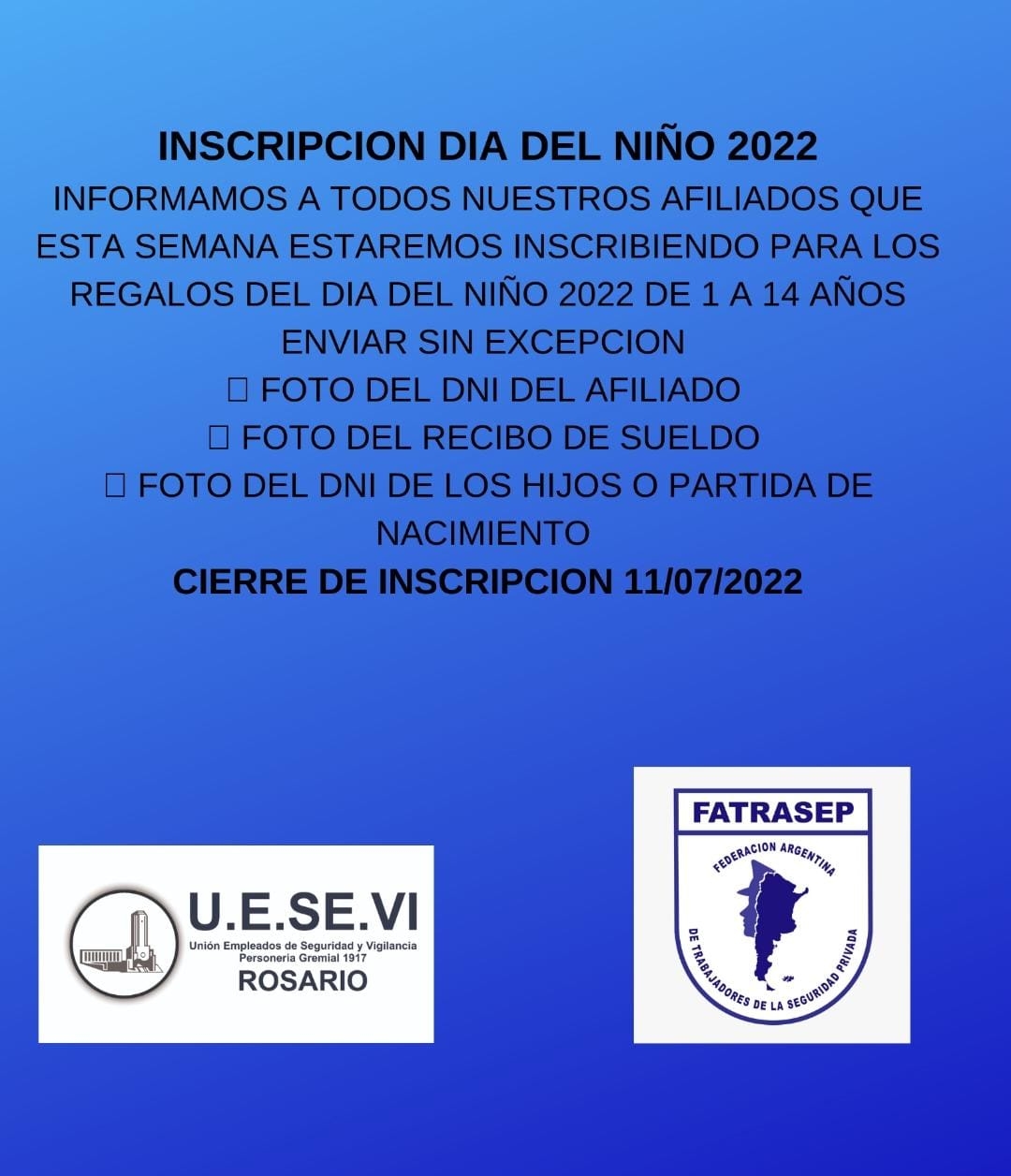Regalo día del niño