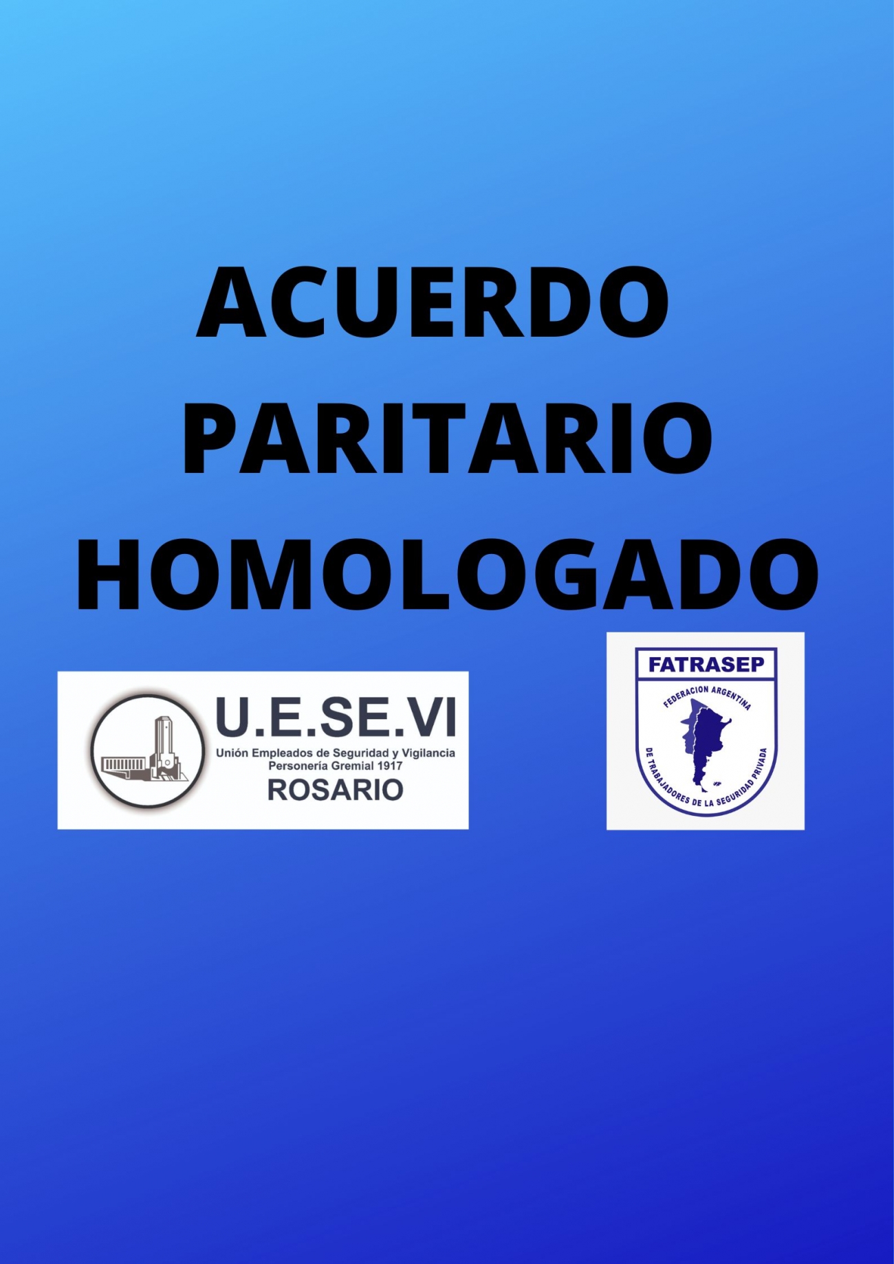 ACUERDO PARITARIO 2022 /2023  HOMOLOGADO 