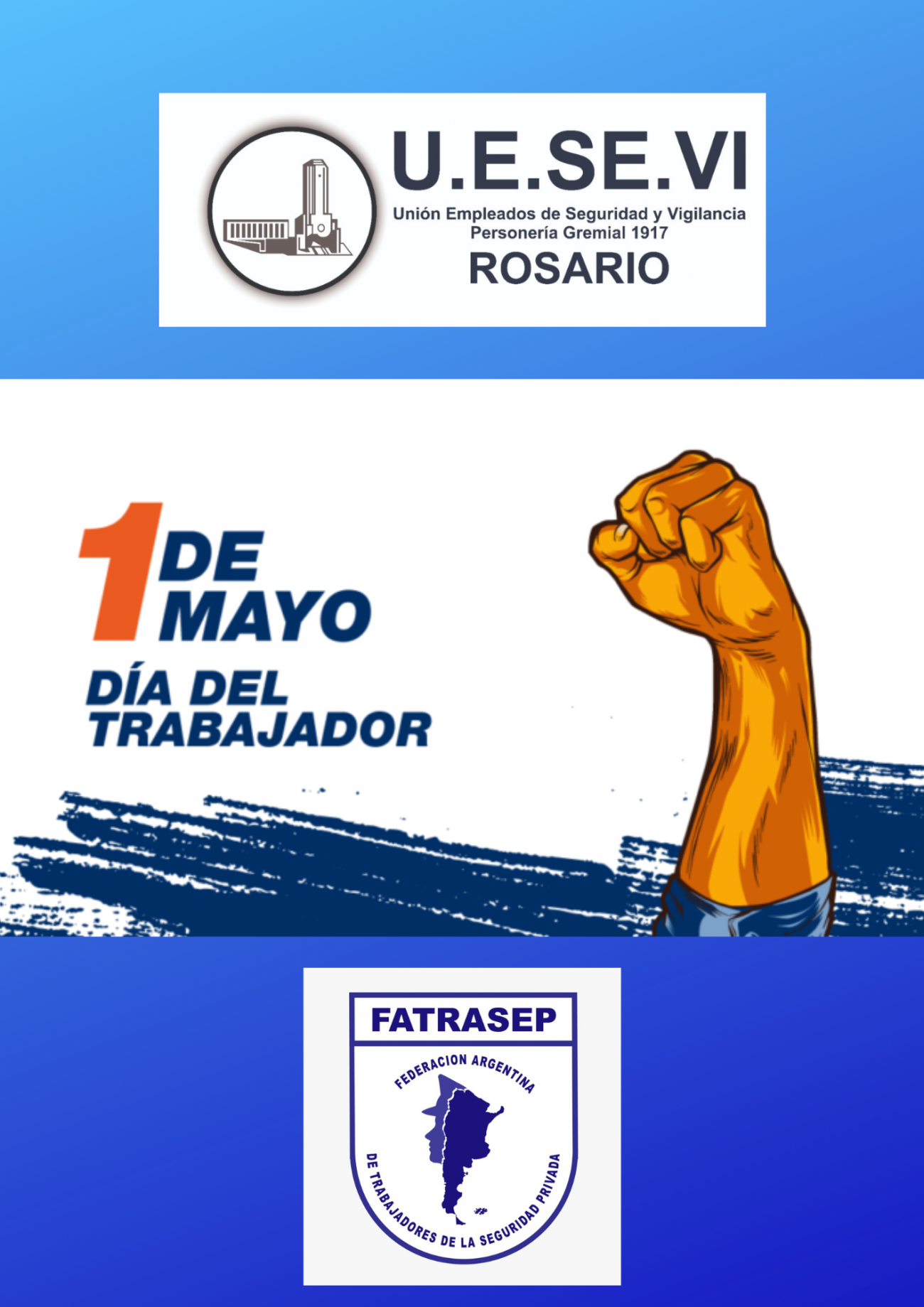 FELIZ DIA DEL TRABAJADOR 