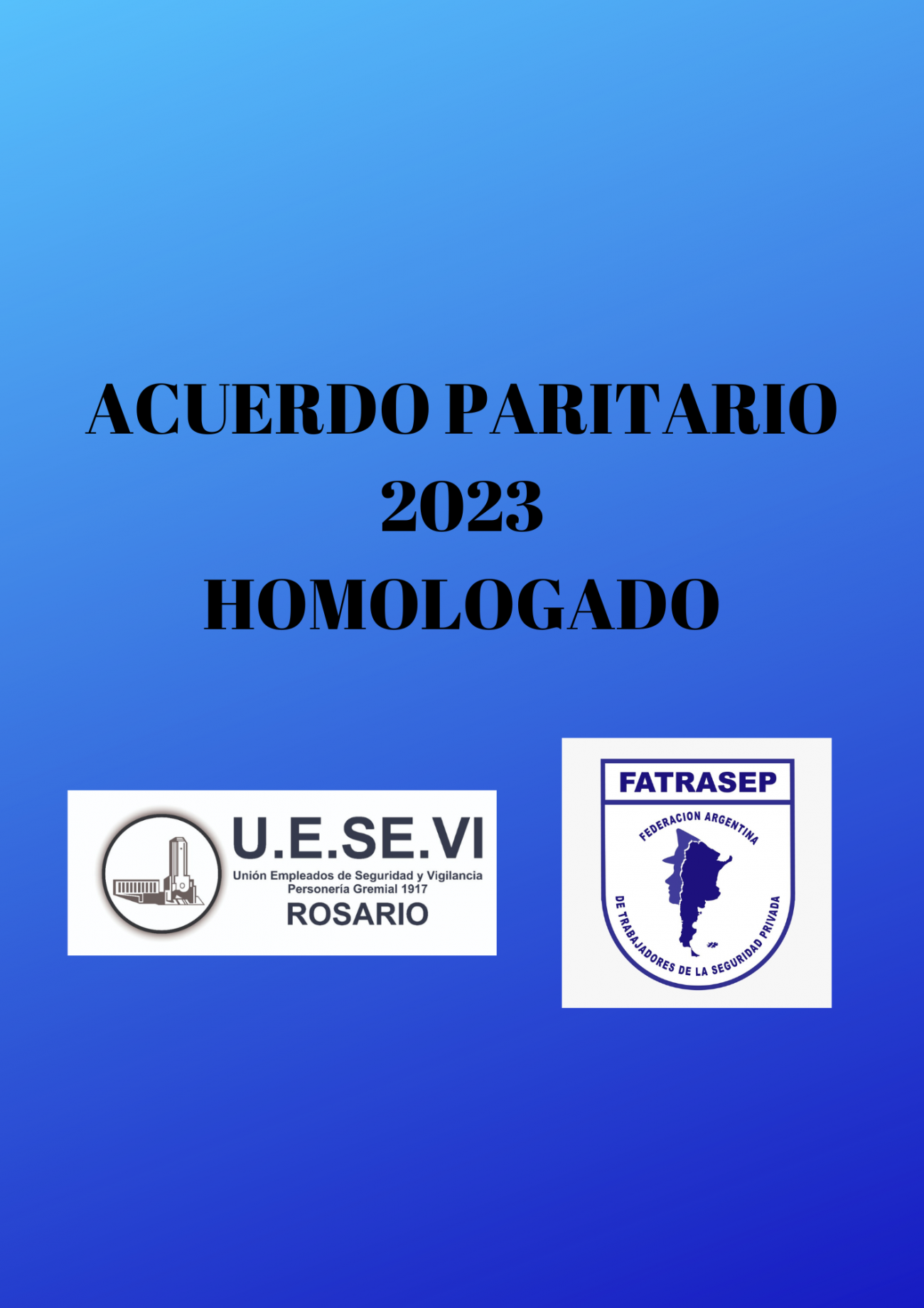 ACUERDO SALARIAL 2023 - HOMOLOGADO 