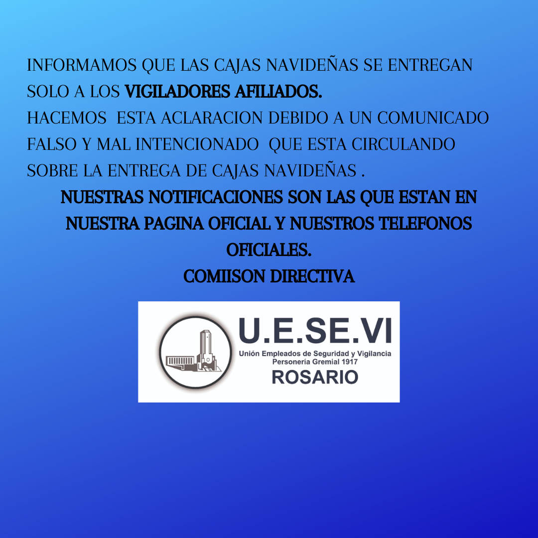 INFORMACION IMPORTANTE