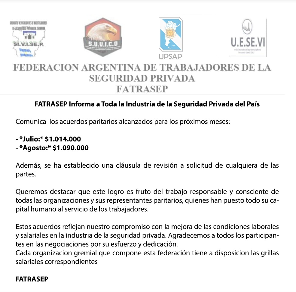 FATRASEP INFORMA